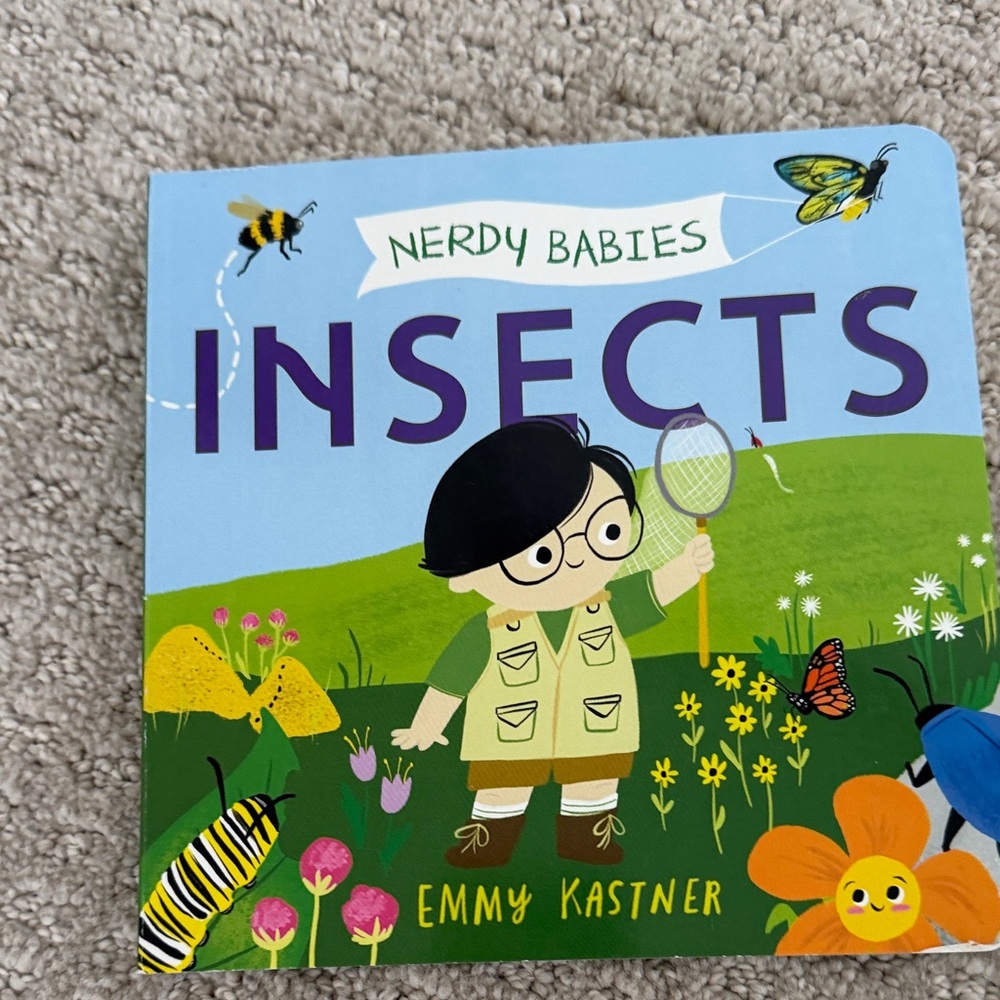 NERDY BABIES Board Book Set - Insects, Space, Ocean, Rocks, Weather - Picture 2 of 11